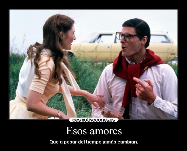 Esos amores -