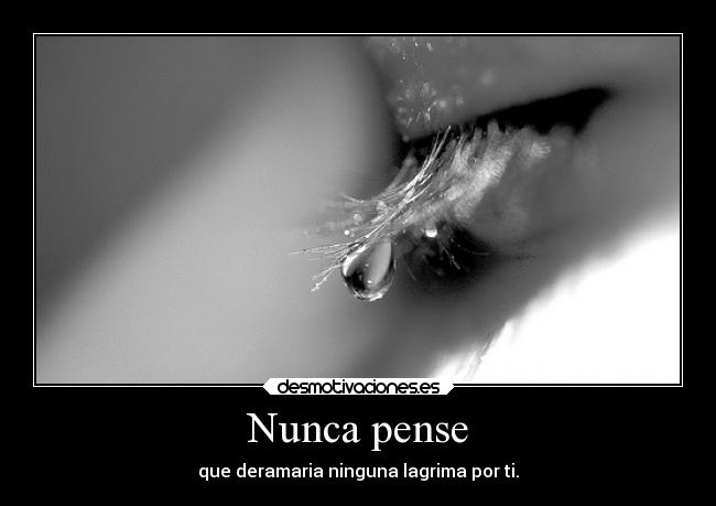 Nunca pense - 