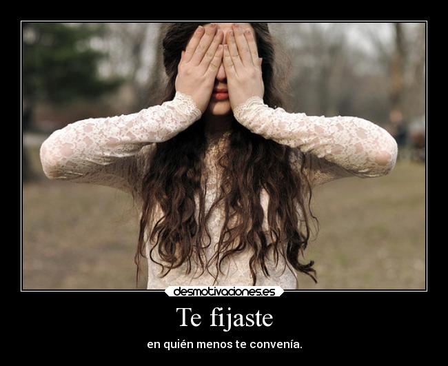 Te fijaste - 