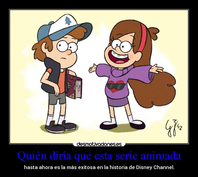 Quién diría que esta serie animada -
