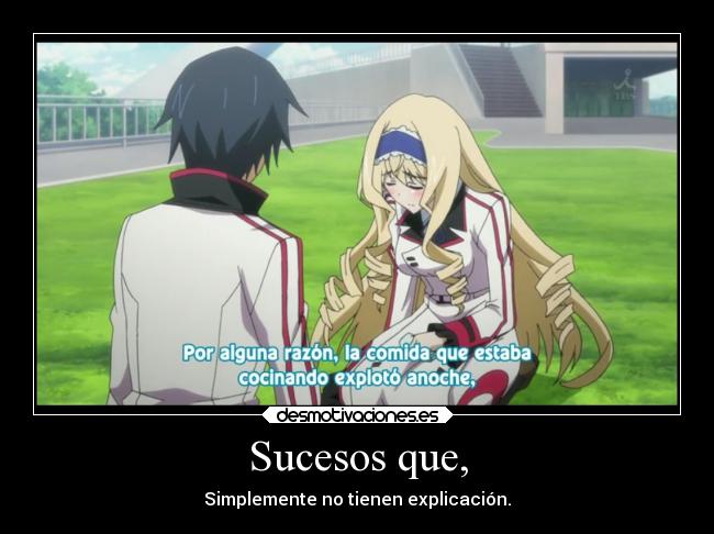 Sucesos que, - Simplemente no tienen explicación.