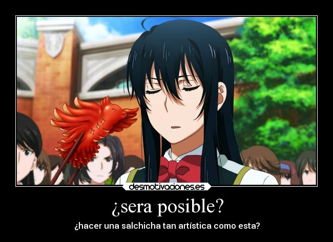 ¿sera posible? -
