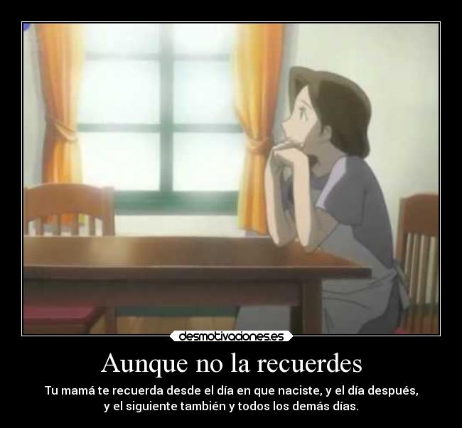 Aunque no la recuerdes -