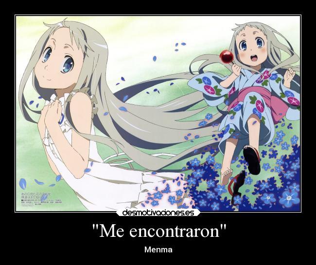 Me encontraron - Menma