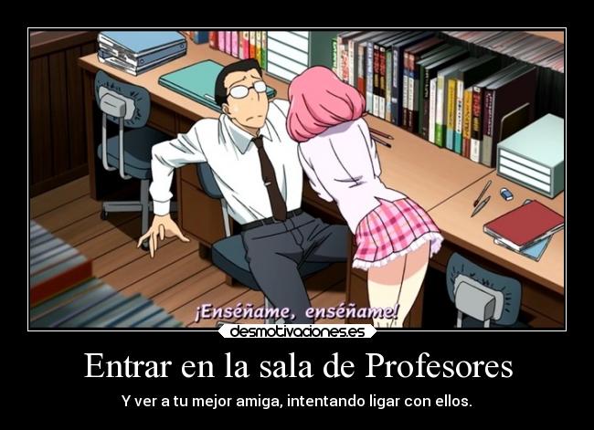 Entrar en la sala de Profesores - 