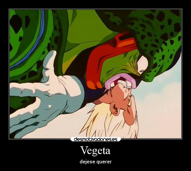 Vegeta - dejese querer