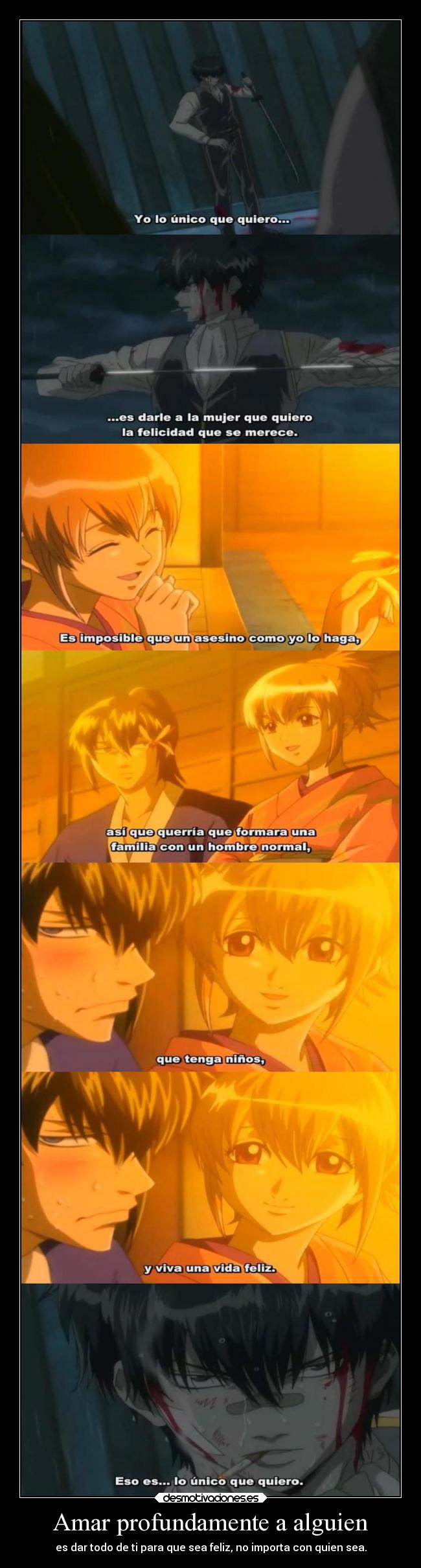 Amar profundamente a alguien -