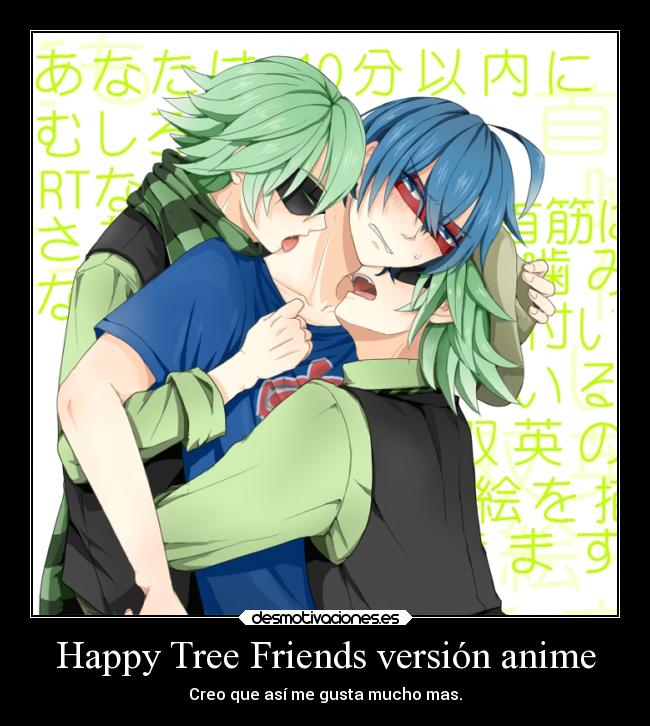 Happy Tree Friends versión anime -