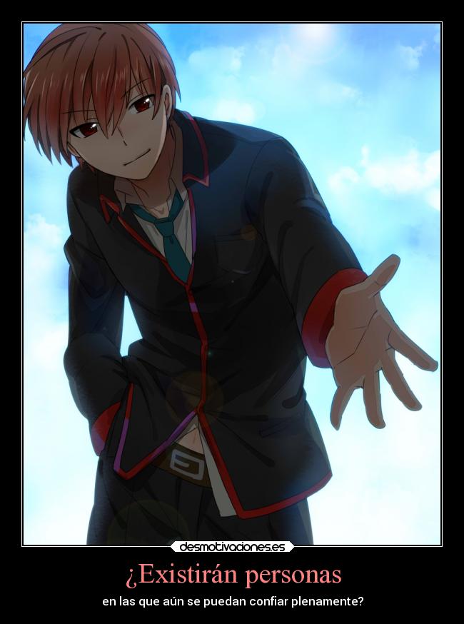 ¿Existirán personas -