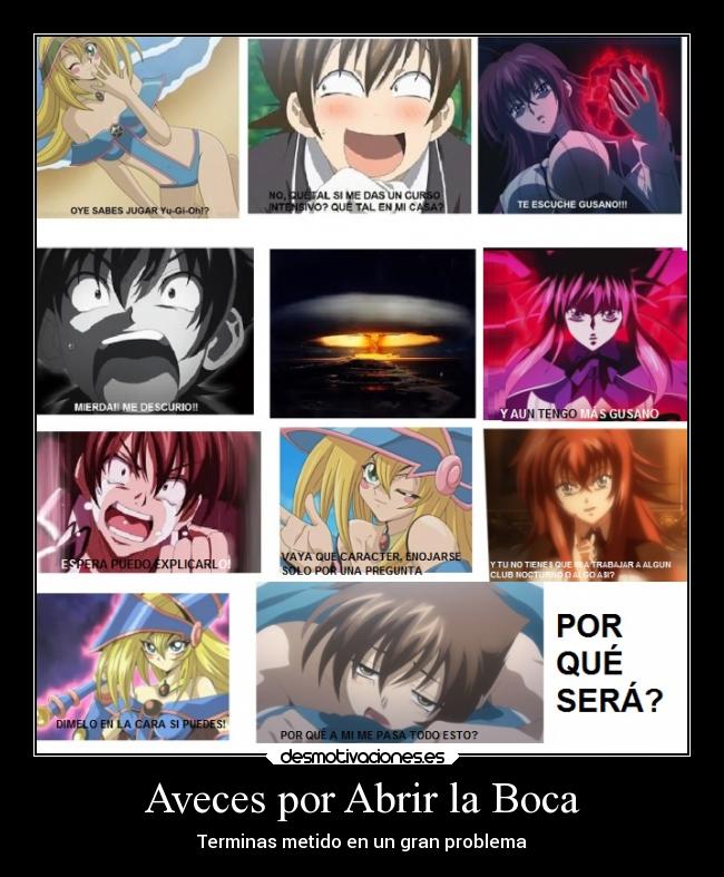 Aveces por Abrir la Boca - Terminas metido en un gran problema