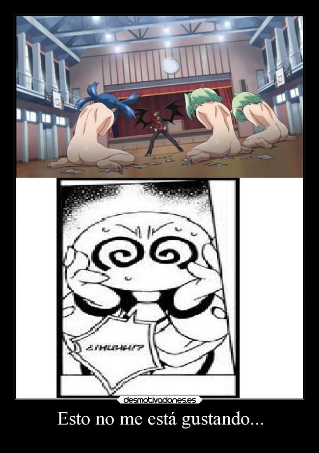 carteles anime peke love hyoudou issei dress break hig school dxd desmotivaciones