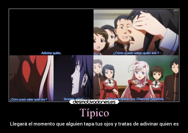 carteles anime princess lover charlotte hazelrink teppei arima desmotivaciones