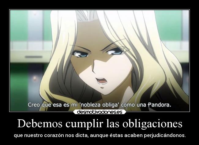 carteles anime raptorhunters harukaze manga otaku freezing vibration noblesse nobleza elizabeth obligacion desmotivaciones