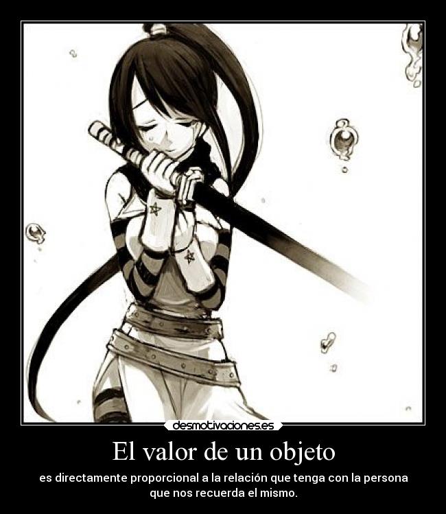 El valor de un objeto -