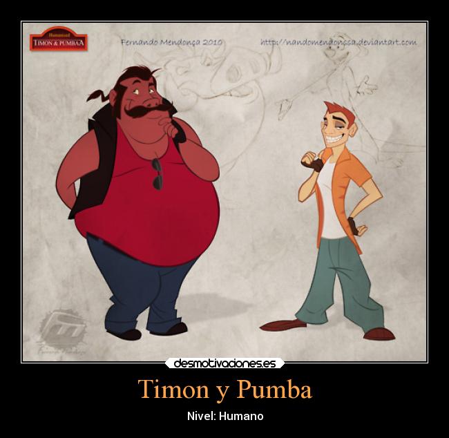 Timon y Pumba - Nivel: Humano