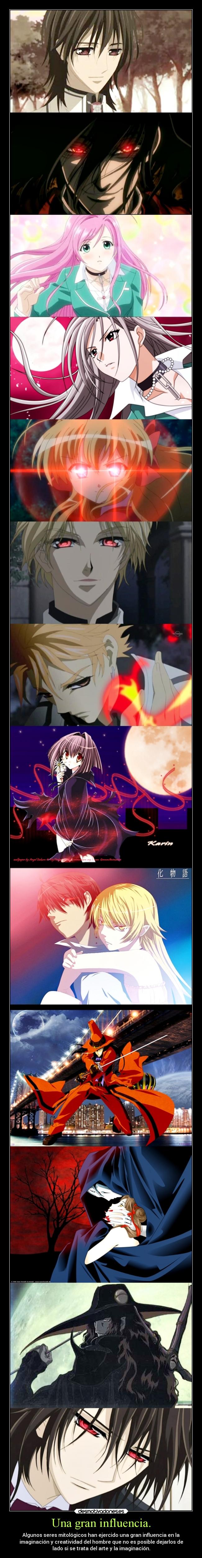 Una gran influencia. - Algunos seres mitológicos han ejercido una gran influencia en la
imaginación y creatividad del hombre que no es posible dejarlos de
lado si se trata del arte y la imaginación.