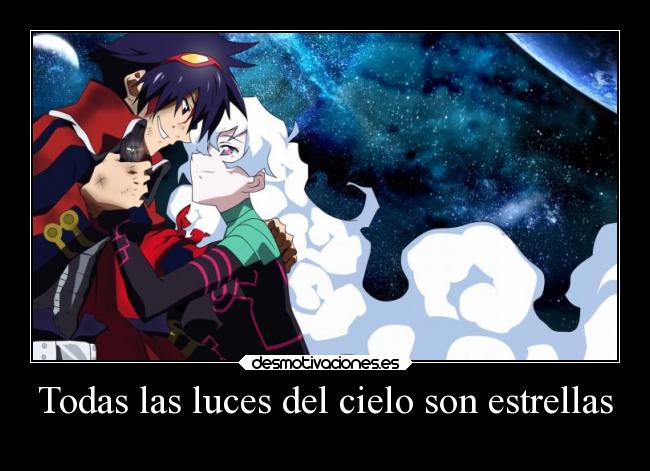 Todas las luces del cielo son estrellas -