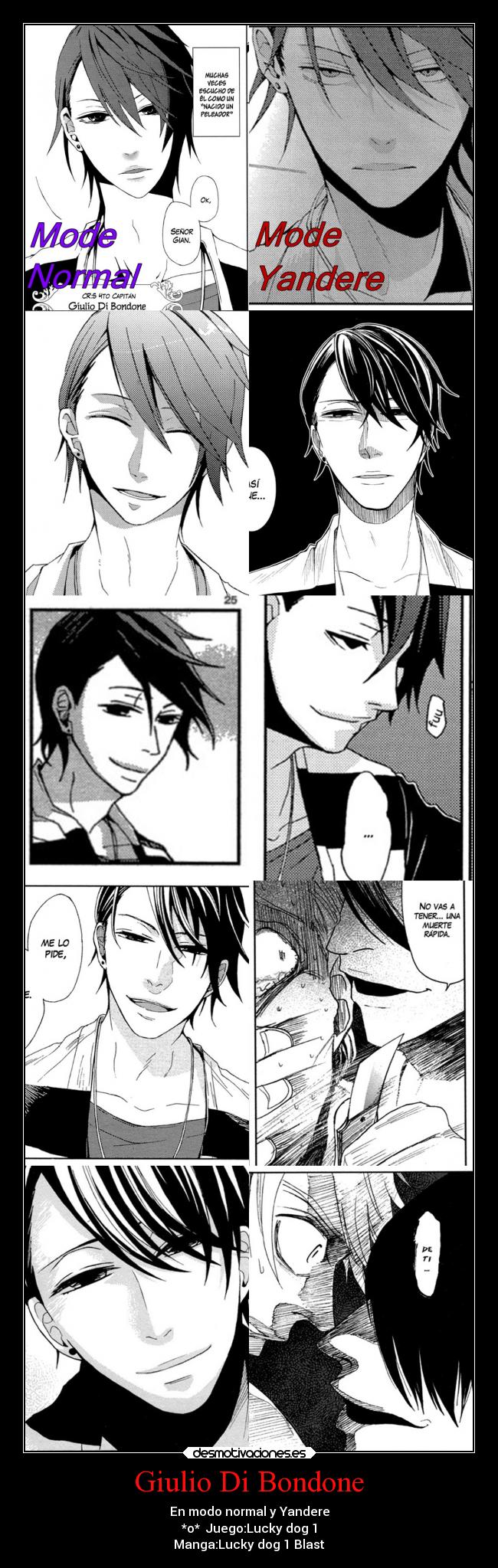 carteles anime yaoi yandere boyslove luckydog1 manga desmotivaciones