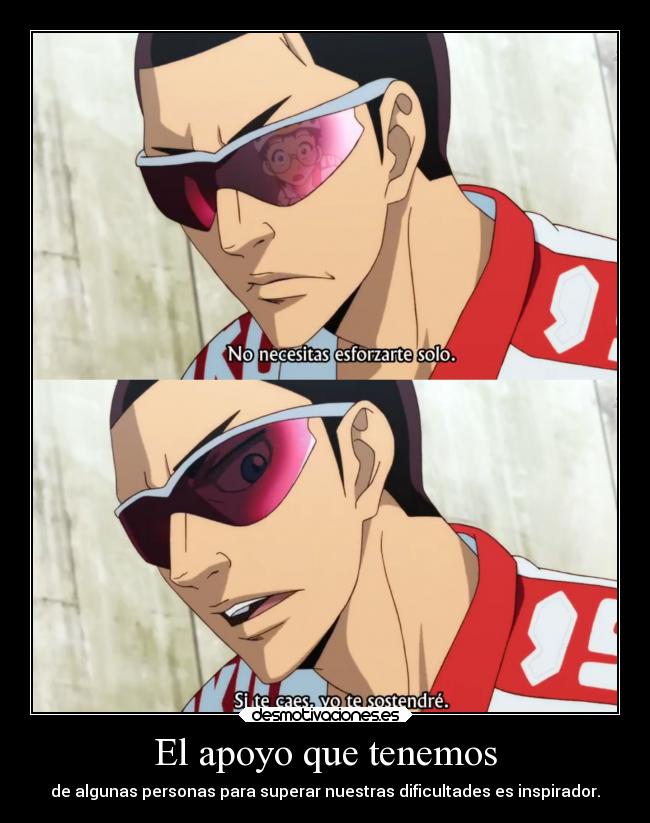 El apoyo que tenemos -