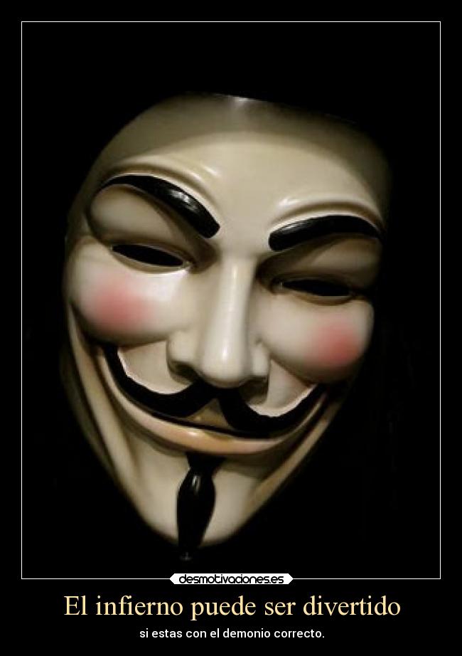 El infierno puede ser divertido - si estas con el demonio correcto.