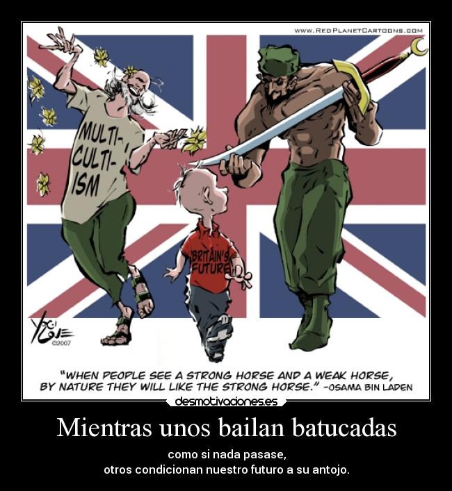 Mientras unos bailan batucadas - 