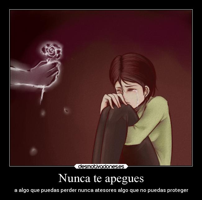 Nunca te apegues - 