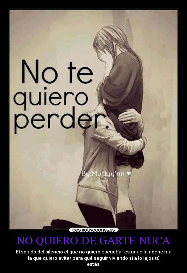 NO QUIERO DE GARTE NUCA -