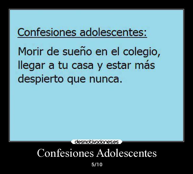 Confesiones Adolescentes -