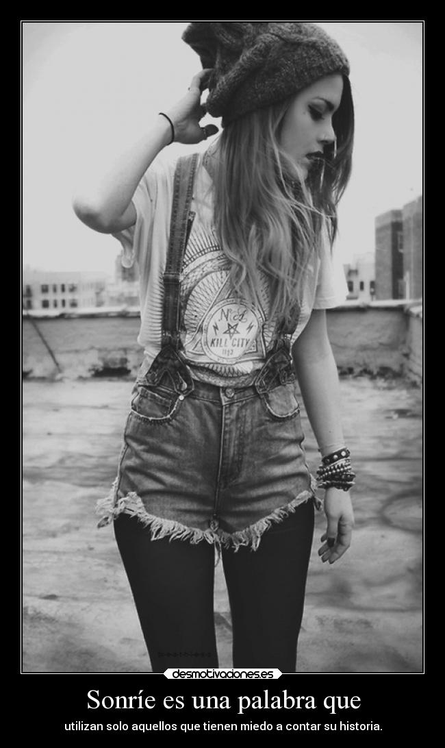 Sonríe es una palabra que - 