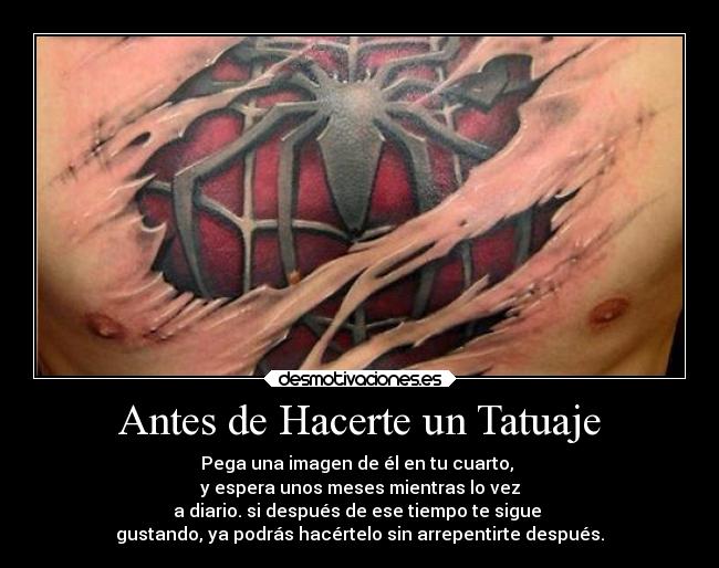 carteles ayuda tatuage tatto antes arrepentimiento consejo desmotivaciones