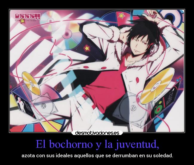 El bochorno y la juventud, - azota con sus ideales aquellos que se derrumban en su soledad.