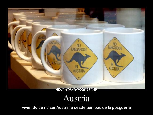 Austria - viviendo de no ser Australia desde tiempos de la posguerra