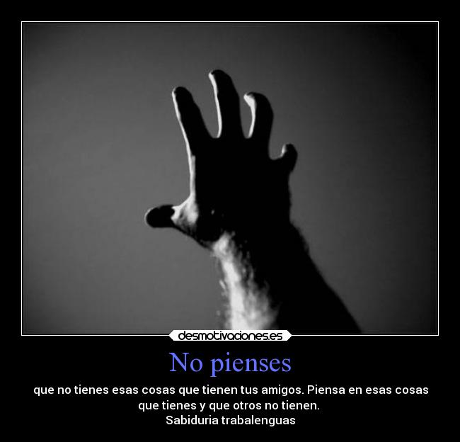 No pienses - 