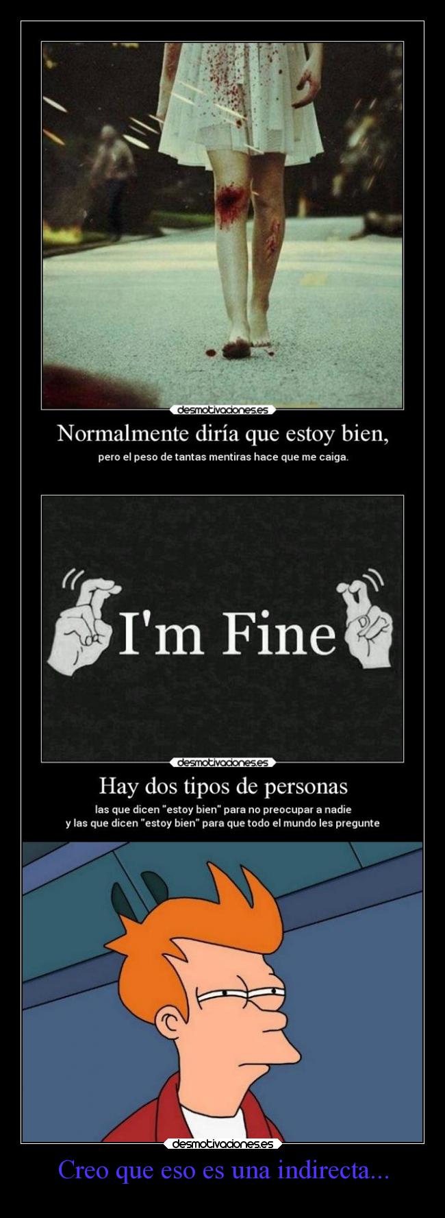 Creo que eso es una indirecta... - 