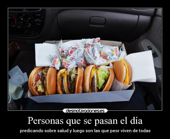 Personas que se pasan el día -