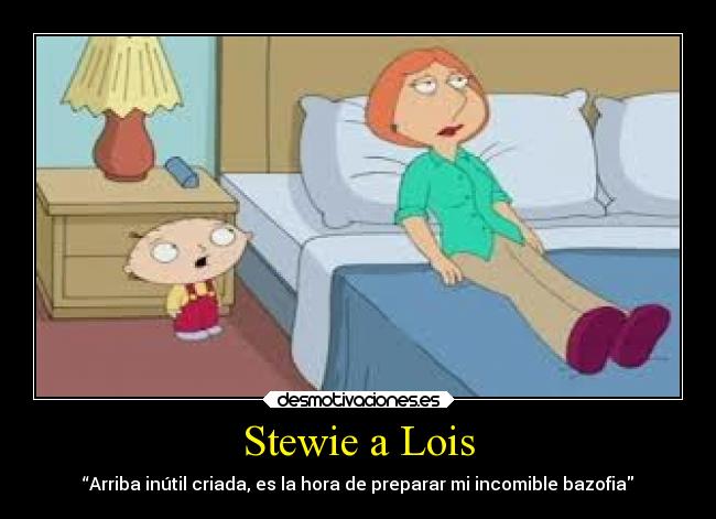 Stewie a Lois - 