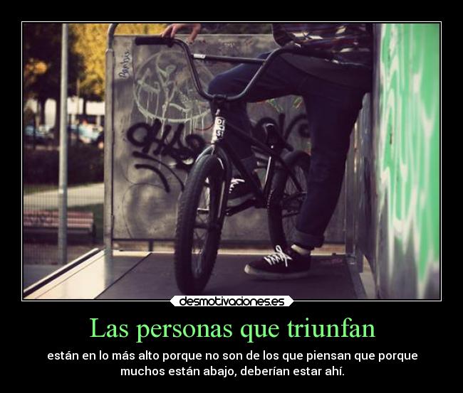 Las personas que triunfan - 