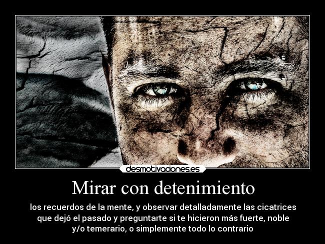 Mirar con detenimiento - 