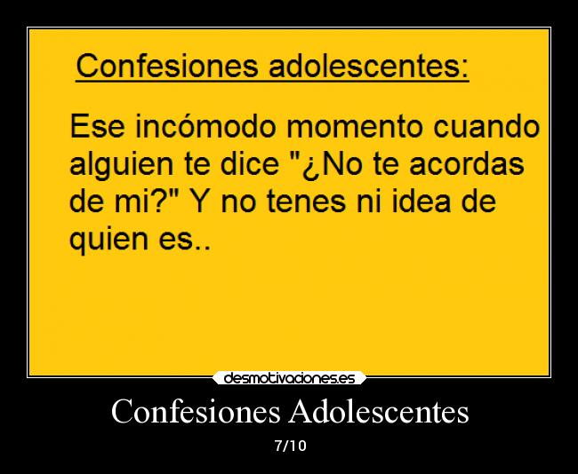 Confesiones Adolescentes -