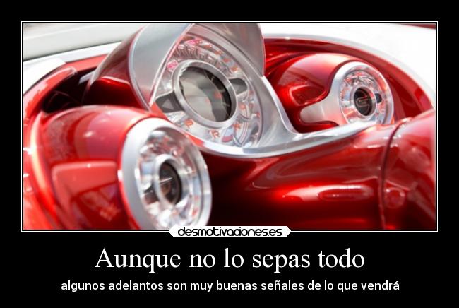 Aunque no lo sepas todo - 