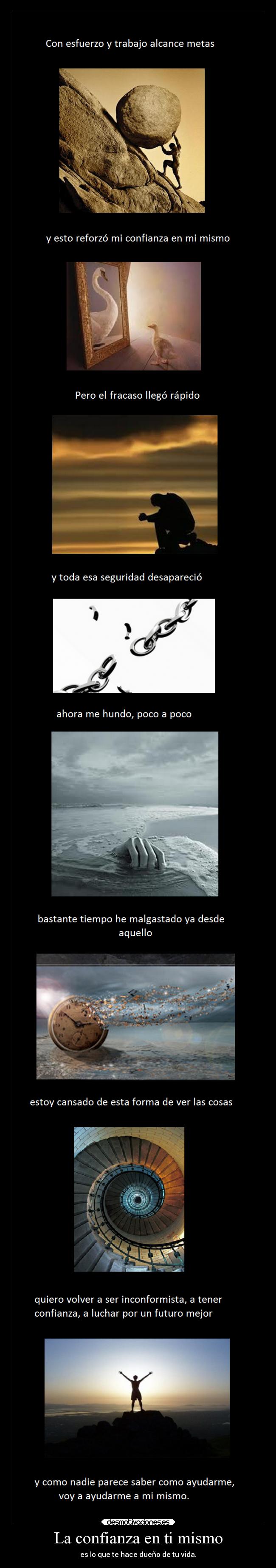 La confianza en ti mismo -