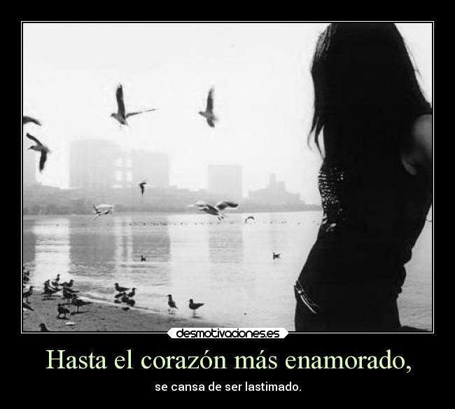Hasta el corazón más enamorado, - 