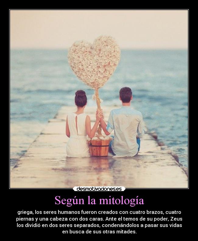 Según la mitología -