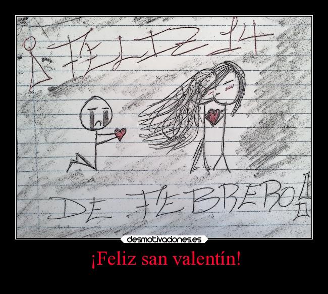 ¡Feliz san valentín! -