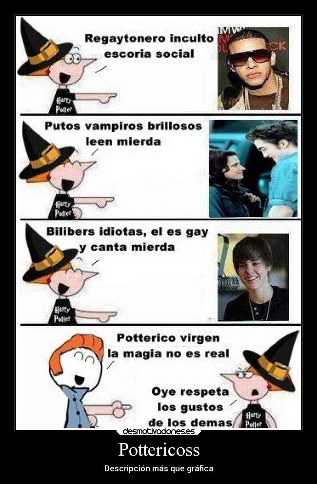 Pottericoss - Descripción más que gráfica