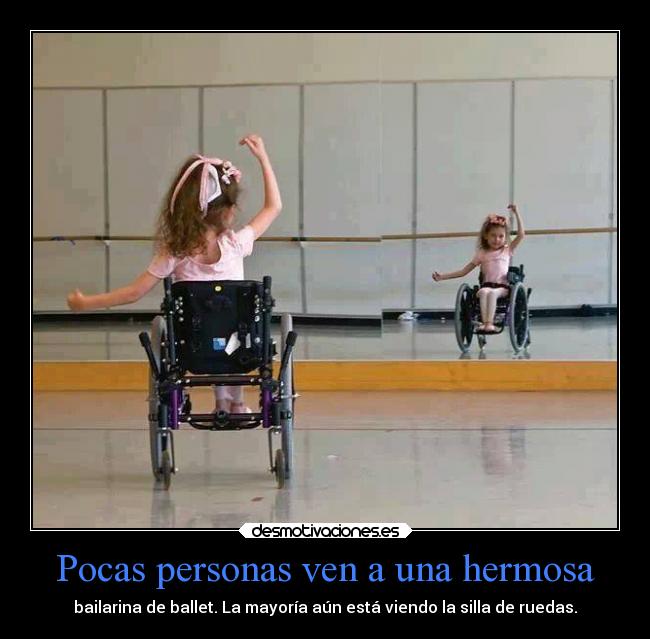 Pocas personas ven a una hermosa -