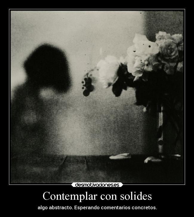 Contemplar con solides -