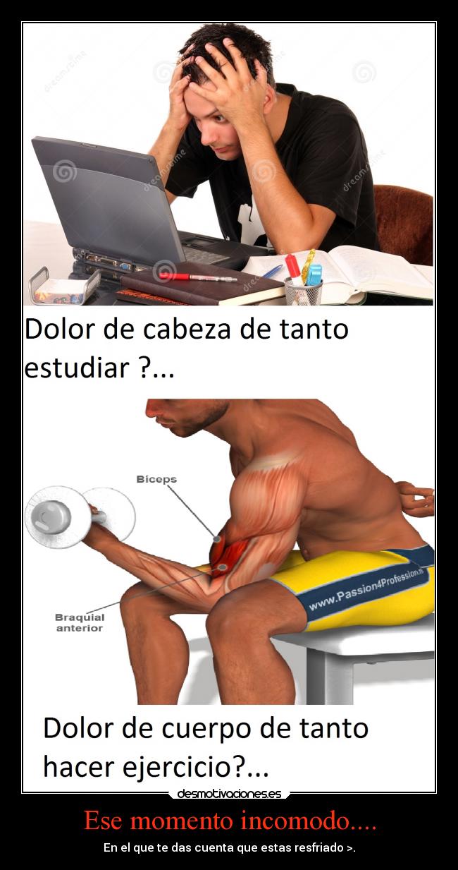 Ese momento incomodo.... - En el que te das cuenta que estas resfriado >.