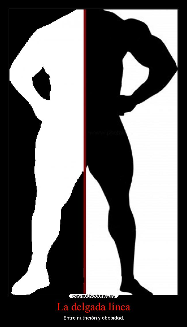 La delgada línea - Entre nutrición y obesidad.