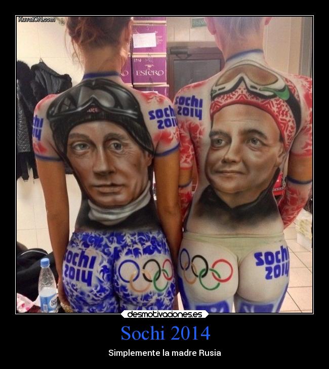 Sochi 2014 - Simplemente la madre Rusia